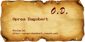 Oprea Dagobert névjegykártya